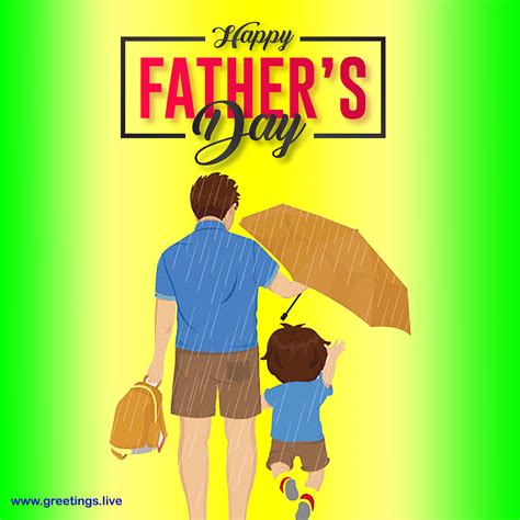 Happy Father S Day With Blonde Hair Father Greeting Card Fathers Day