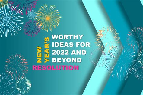 years resolution worthy ideas
