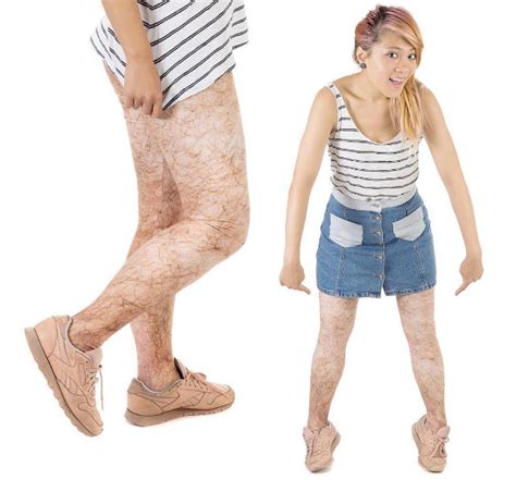 Girls Are Now Wearing Hairy Leg Leggings – Sick Chirpse
