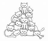 Cat Drawing Cats Coloring Doodle Coloriage Pages Chat Colouring Pile Embroidery Crazy Dessin Lady Animaux Cute Stack Books Doodles Quilt sketch template