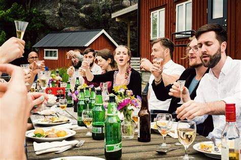 Celebrating Swedens Midsummer Tradition On The Island Of Orust With