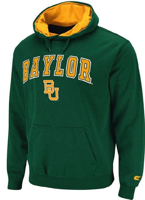 baylor bears green embroidered automatic college hoody sweatshirt by colosseum on sale baylor
