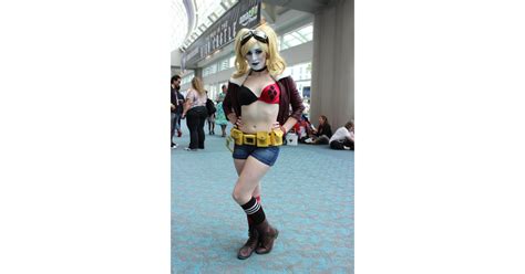 harley quinn sexy costumes at comic con 2015 popsugar love and sex