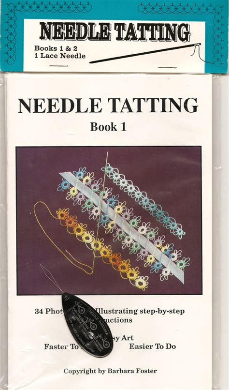 needle tatting book     thread needle  barbara etsy