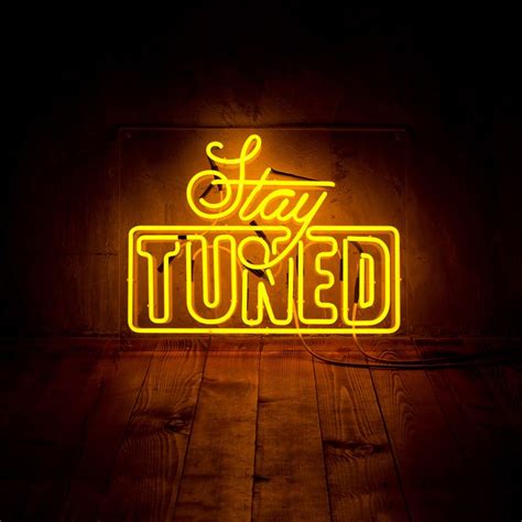 tune stay tuned album cover artwork  behance neon signs neon words neon quotes