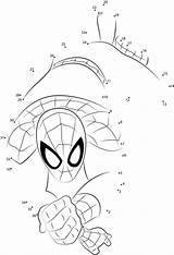 Spider Spiderman Relier Sonic Coloring Puntini Unisci Puzzles Printmania Mazes Tegninger Tracing Generator Hedgehog sketch template