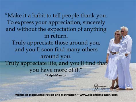 “make It A Habit To Tell People Thank You To Express Your Appreciation