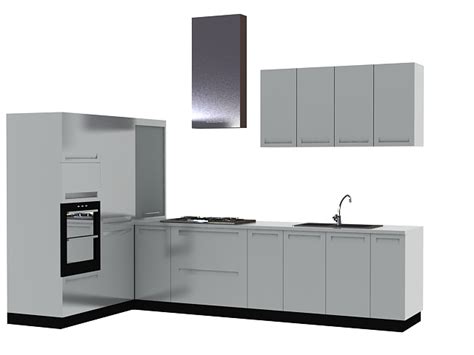 modern kitchen layout design  model dsmax files   modeling   cadnav