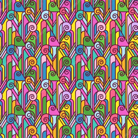 seamless colorful pattern stock vector  yaskii