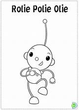 Coloring Pages Olie Polie Rolie Rolly Polly Dinokids Bugs Close Print Template sketch template