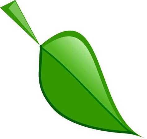 green leaf clip art images
