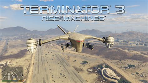 terminator  aerial hunter killer add  gta modscom