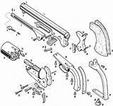 Revolver Drawing Colt Getdrawings Parts sketch template