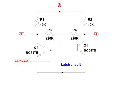 latch theory making  latch  transistors