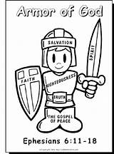 Armor God Coloring Kids Pages Bible School Sunday Lessons Preschool Activity Activities Print Azcoloring Church Make sketch template