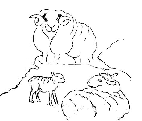 ram printable coloring pages