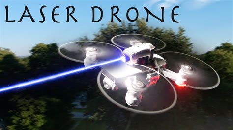 diy laser drone  insanely powerful hunting   drone youtube