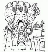 Coloring Lego Pages Castle Printable Military Tower Army Dimensions Getcolorings Color Castl Getdrawings Drawing Knights Climb sketch template
