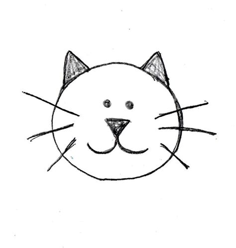 easy cat drawing  kids  paintingvalleycom explore collection