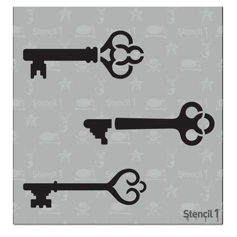 stencil skeleton keys small stencil sps  home depot