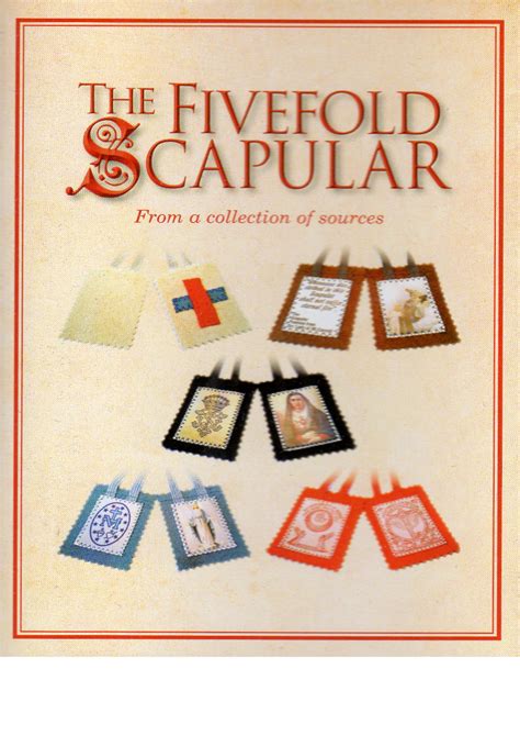 carmel books    fivefold scapular