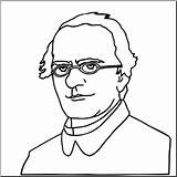 Mendel Clipart Cliparts Library Clip sketch template