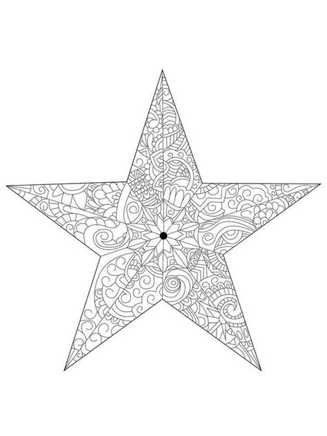 stars coloring pages  adults