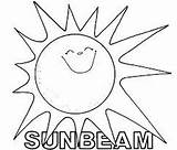 Sunbeam Sunbeams Lds Clipart Coloring Pages Sun Beam Primary Color Original Cliparts Lesson Drawing Fathers Coloringpagebook Printable Clip Children Book sketch template