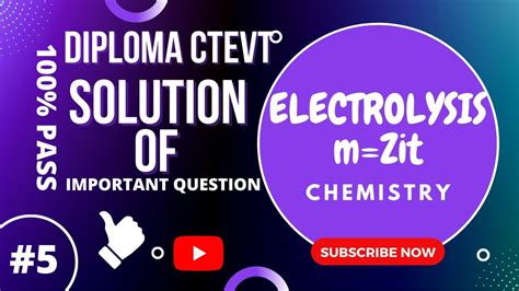 electrolysis chapter diploma ctevt help for 11 and 12 electrolysis 1st