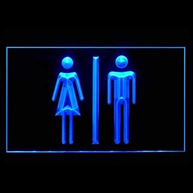 toilet toilet reclame led light sign