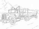 Truck Pages Coloring Printable Color Kids Fascinating sketch template