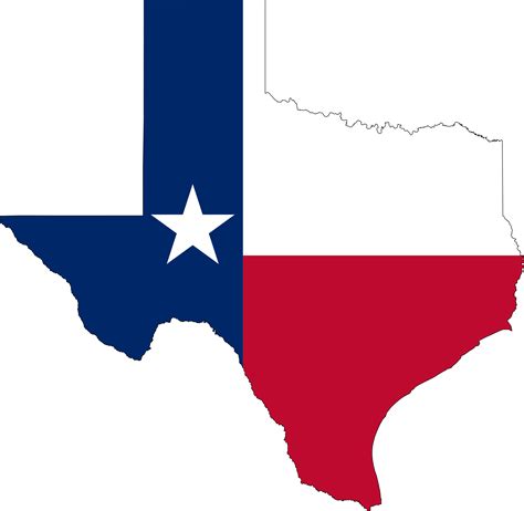 state  texas outline drawing    clipartmag