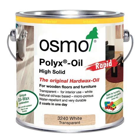 osmo polyx oil rapid clear satin clear matt white   sizes ebay
