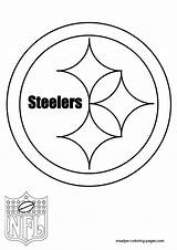 Steelers Coloring Pittsburgh Pages Logo Nfl Football Printable Print Browser Window Sketchite Choose Board Popular sketch template