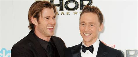 chris hemsworth and tom hiddleston have had a low key bromance for