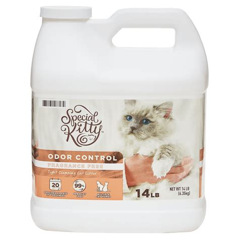 buy special kitty odor control tight clumping cat litter fragrance