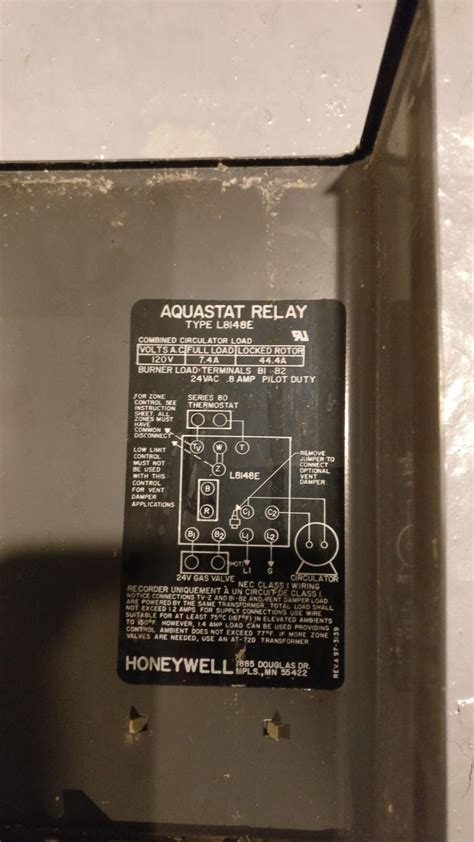 honeywell aquastat le wiring diagram wiring scan