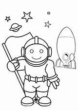 Astronaut Coloring Pages Space Kids Printable Colouring Print Drawing Body Outline Sheets Activity Medical Human Astronauts Nasa Color Sheet Template sketch template