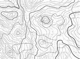 Topographic Contour Topography Kaart Topografische Topographical Abstracte Longitude Naadloos Kaartachtergrond Lijn Latitude sketch template