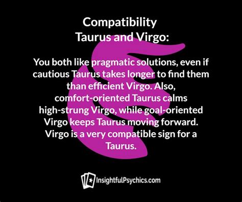 Taurus And Virgo Compatibility Earth Earth Taurus