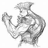 Fighter Guile Street Concept Drawing Character Super Sketches Sketch Ii Characters Fighting Game Search Google References Videogamesartwork sketch template