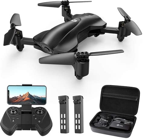 drones holy stone holy stone hs fpv drone   camera  gps extra battery case