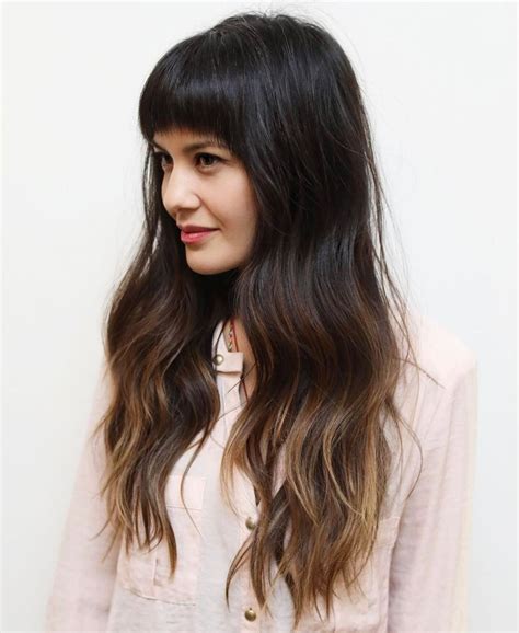 50 Cute And Effortless Long Layered Haircuts With Bangs