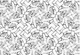Pages Coloring Printable Tessellations Quilt Getcolorings Getdrawings sketch template