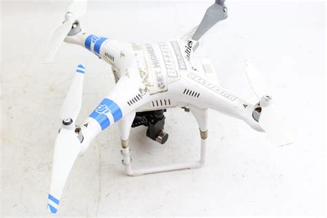 dji pz phantom quadcopter drone property room