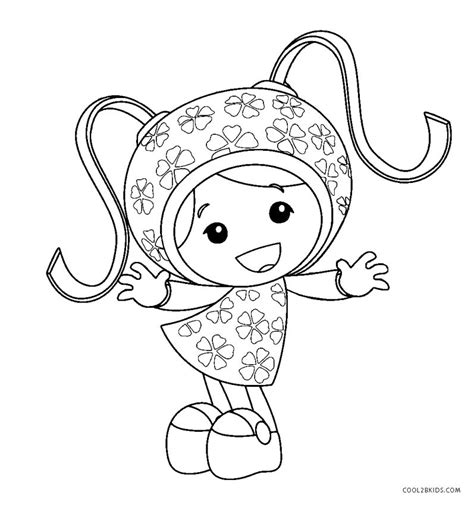 hudtopics team umizoomi coloring pages printable