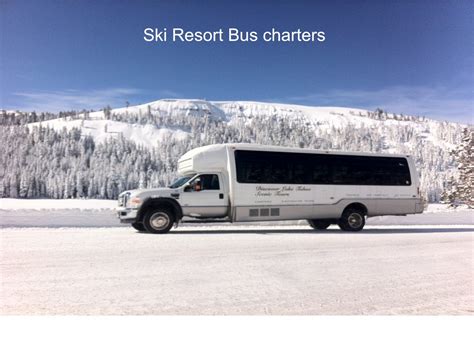 ski resort bus charters