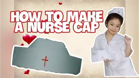 nurse cap easy nurse cap making diy nurse cap paper