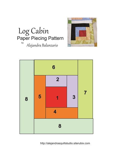 log cabin  pattern alejandras quilt studio
