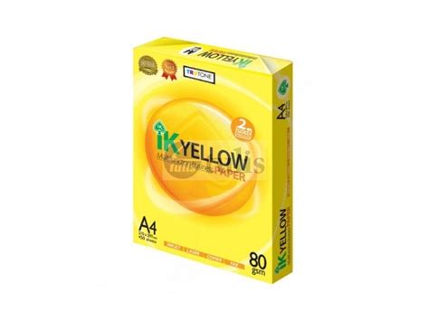 ik paper  gsm  yellow pack largest office supplies